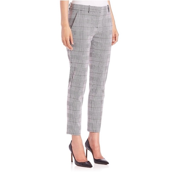 Theory Trecca CL pants in Brant check - Picture 5 of 15